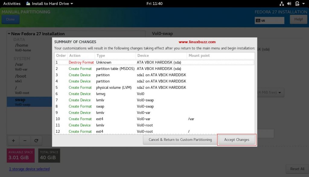 Accept-disk-changes-fedora27-installation