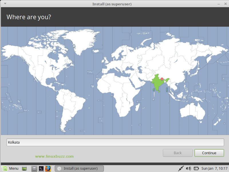 time-zone-selection-linuxmint18-3-installation