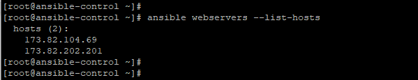 Ansible-WebServers-List