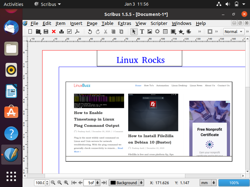 Scribus-page-document-linux