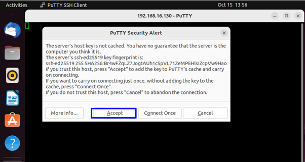 Accept-Remote-Servers-Host-Key-Putty-Linux