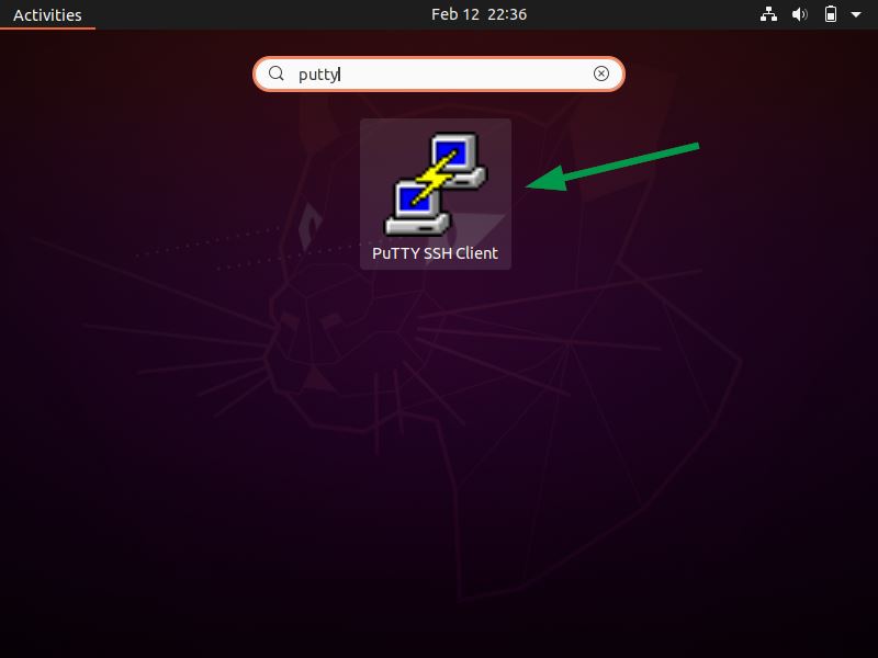 Access-Putty-Ubuntu-Linux