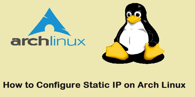 Static-IP-Arch-Linux