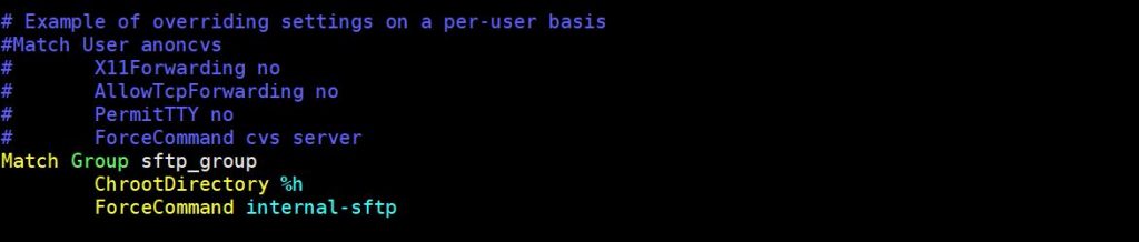 Match-Group-sftp-linux