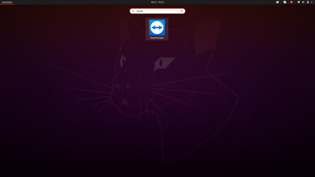 Launch-Teamviewer-Ubuntu-Linux