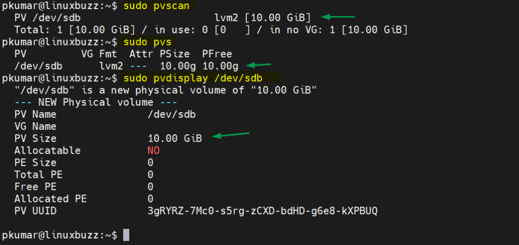 pvscan-command-linux