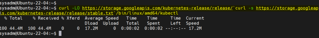 Download-Install-Kubectl-Ubuntu