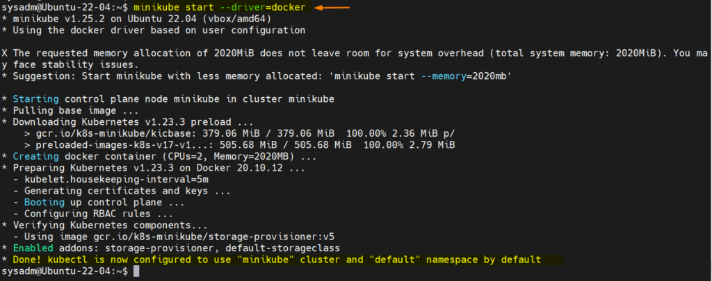 Start-Minikube-Ubuntu-22-04