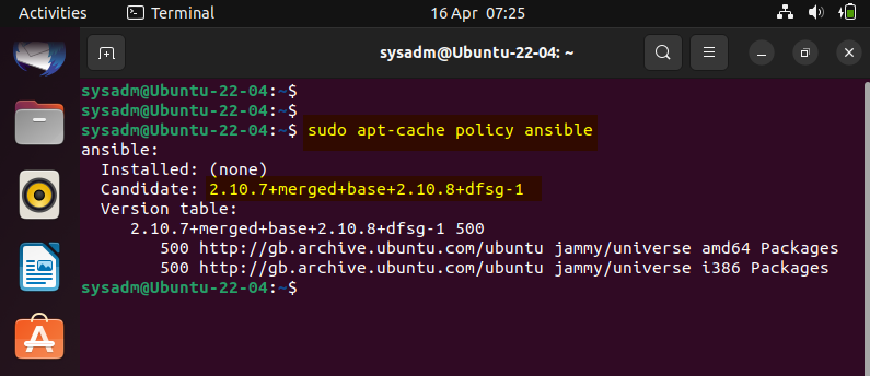 Apt-Cache-Ansible-Ubuntu