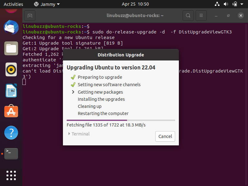 Downloading-Installing-Packages-Ubuntu-Upgrade