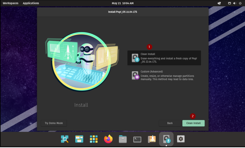 Clean-Install-Option-PoP-OS-Installation