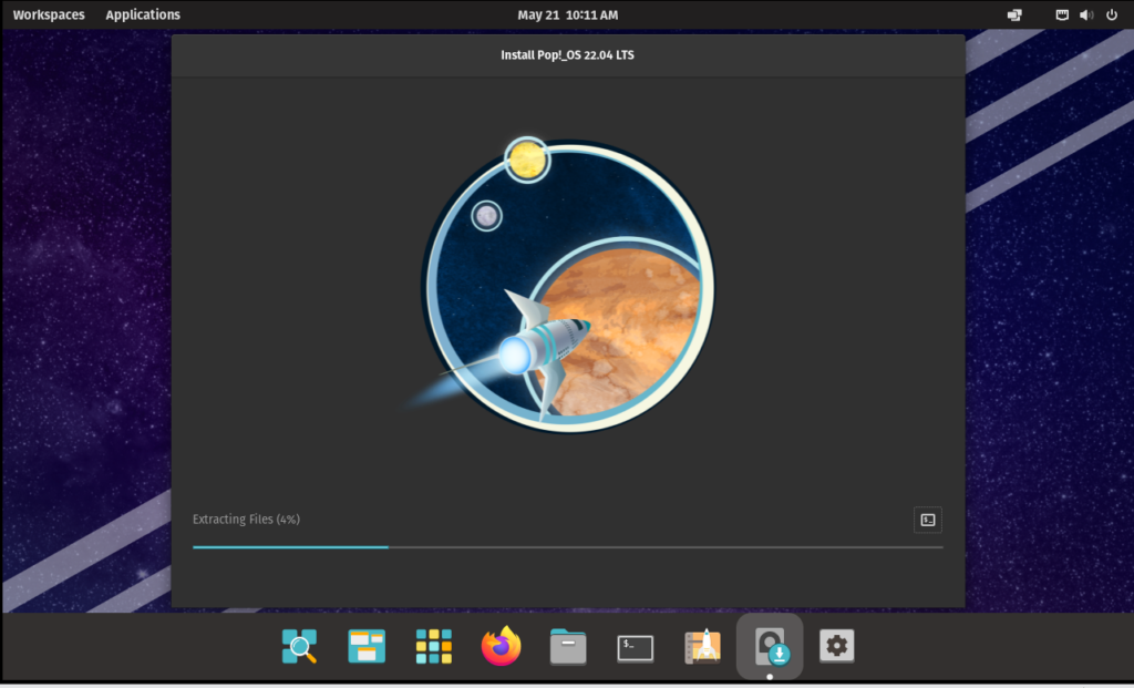 Pop-OS-Installation-Progress
