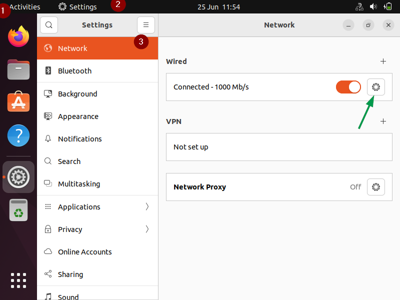 How to find my IP address on Ubuntu 22.04 Jammy Jellyfish Linux