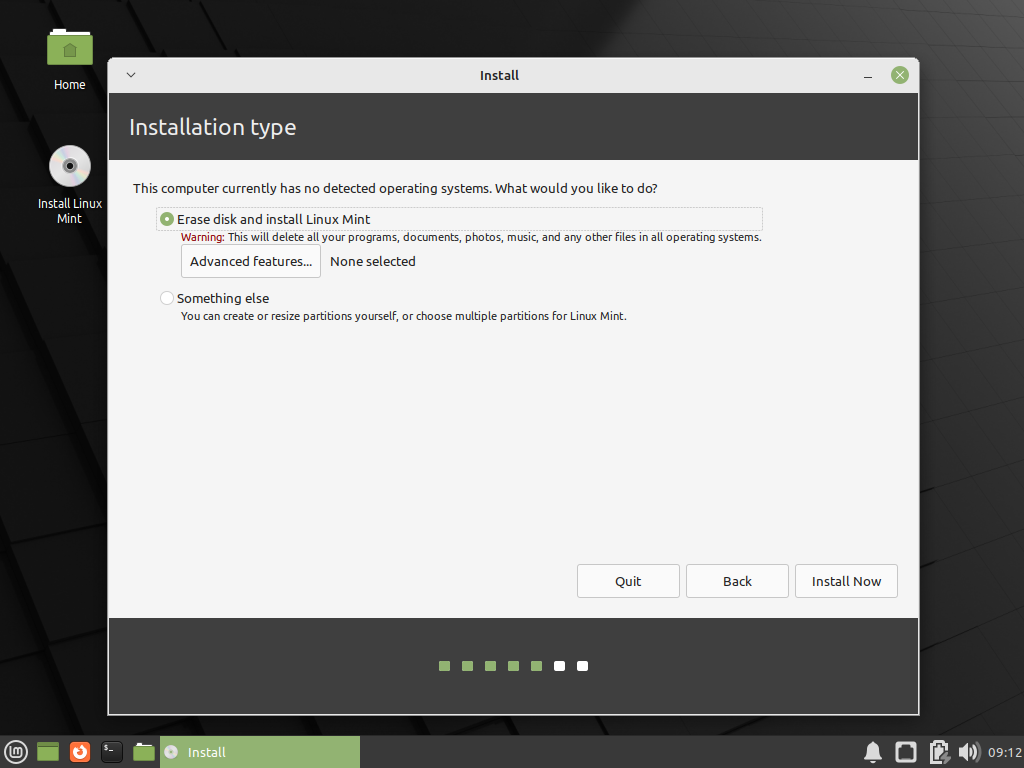 Installation-Type-Linux-Mint21
