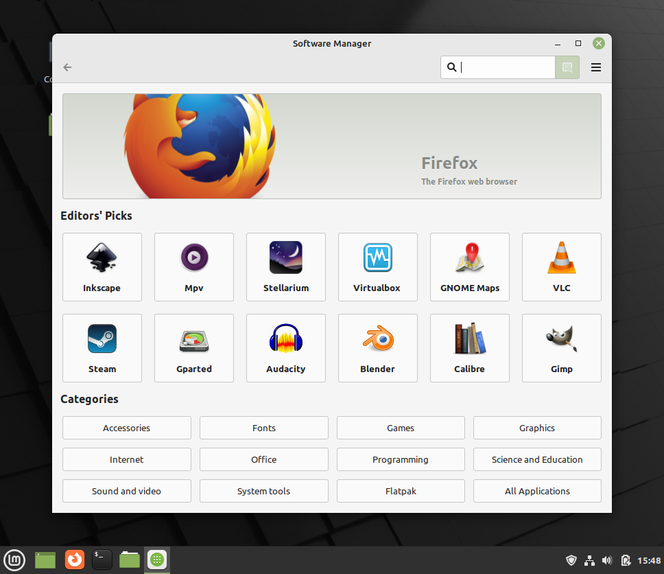 Software-Manager-LinuxMint21