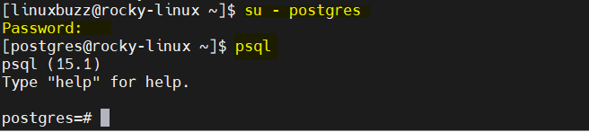Connecting-PostgreSQL-Datanase-RockyLinux