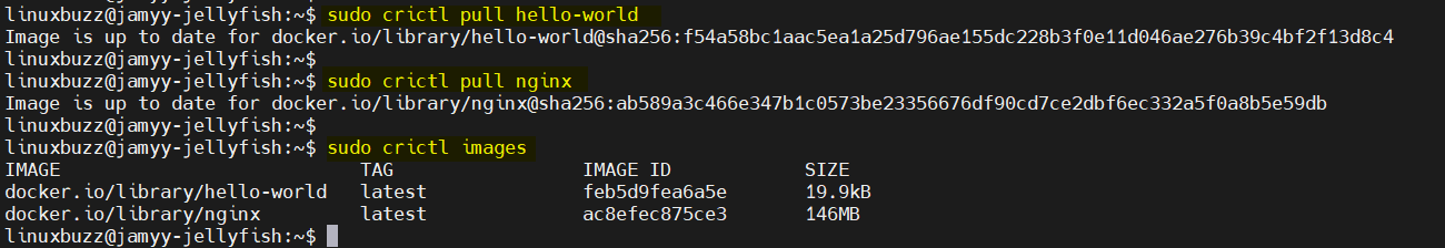 Crictl-pull-images-ubuntu-linux
