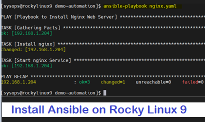 Install-Ansible-Rocky-Linux9