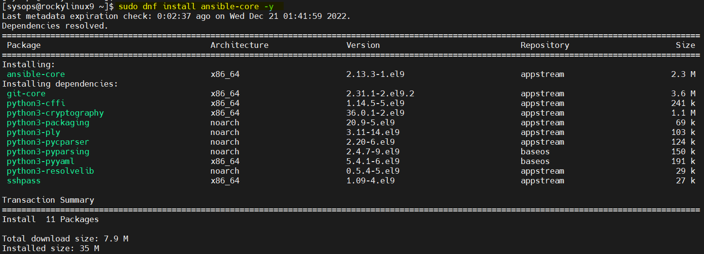 dnf-install-ansible-core-rocky-linux9