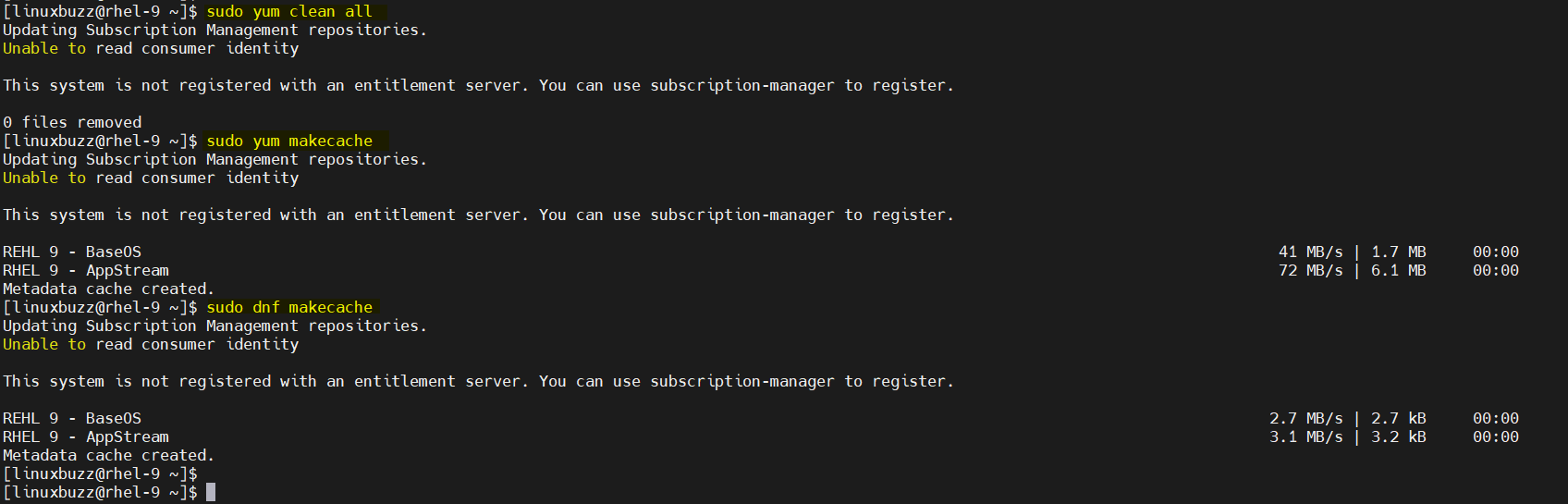 Update-Package-Index-Yum-Dnf-RHEL