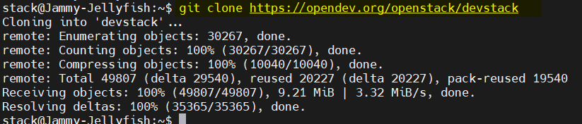 Clone-Devstack-Repository-Ubuntu-22-04