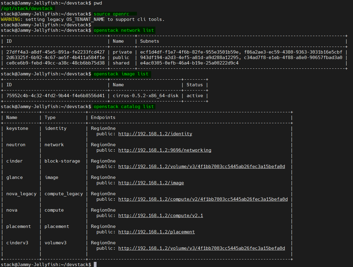 OpenStack-Basic-Commands-CLI