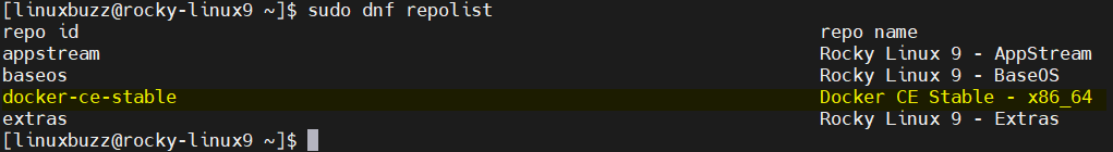 dnf-repolist-rocky-linux9