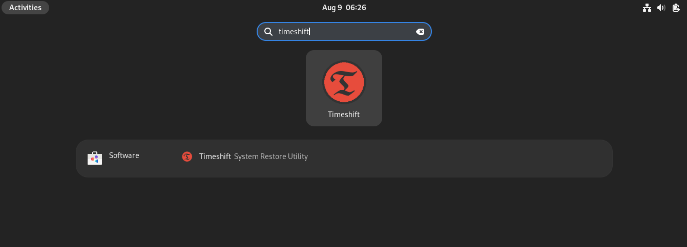 Accessing-Timeshift-Debian12