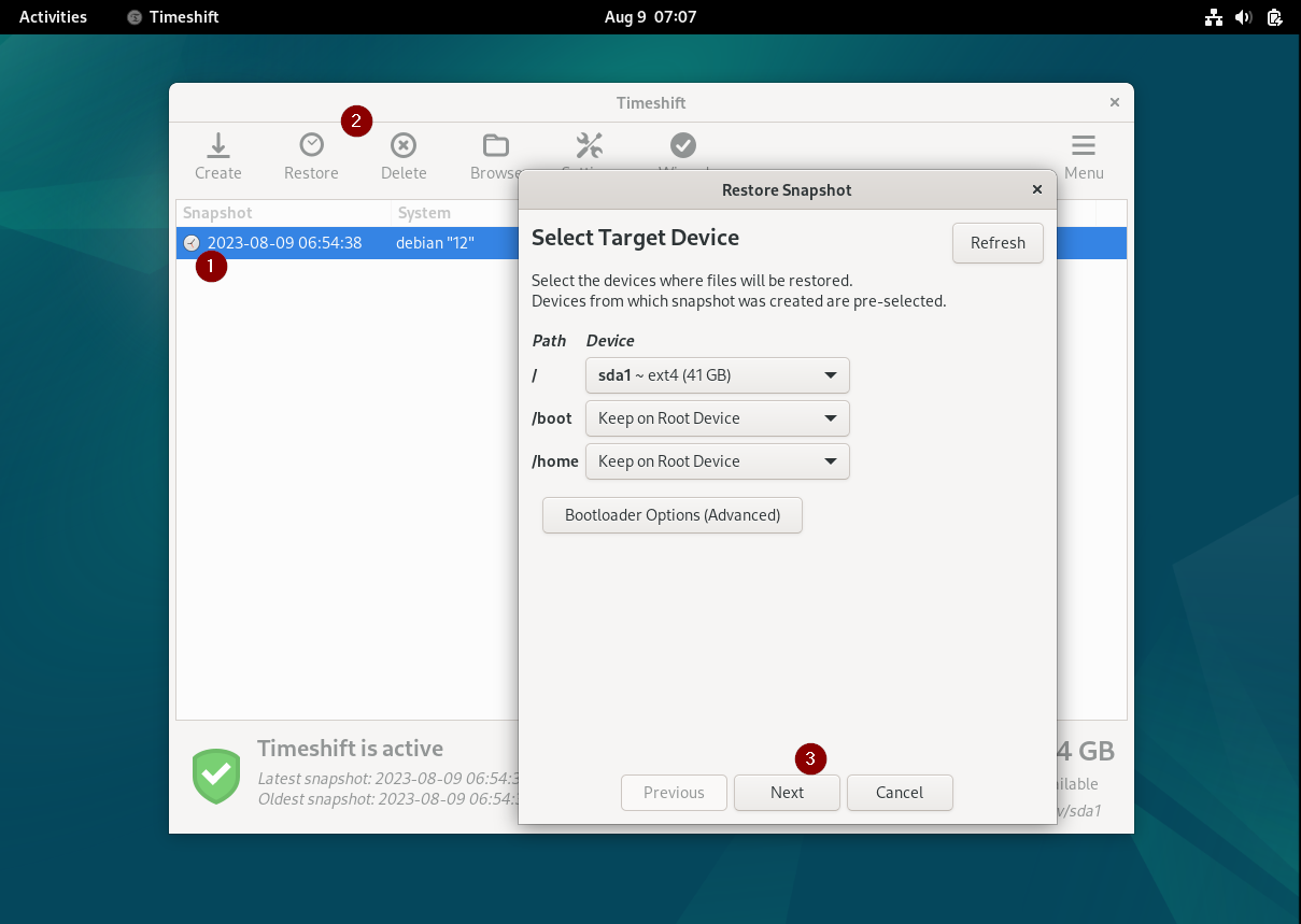 Restoring-System-Snapshot-TimeShift-Debain12