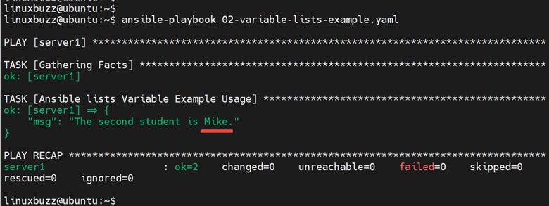 02-varaible-list-example-playbook-execution