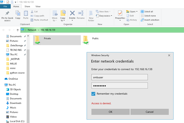Access-Secure-Samba-Share-From-Windows-Machine