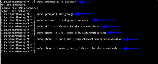 Assign-Password-SmbUser-RockyLinux-AlmaLinux