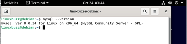 Check-MySQL-Server-Version-Debian