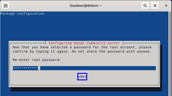 Confirm-MySQL-Root-Password-Debian