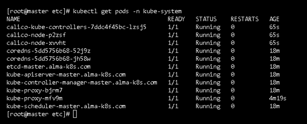 Check-Calico-Pods-Status-Kubernetes-Almalinux