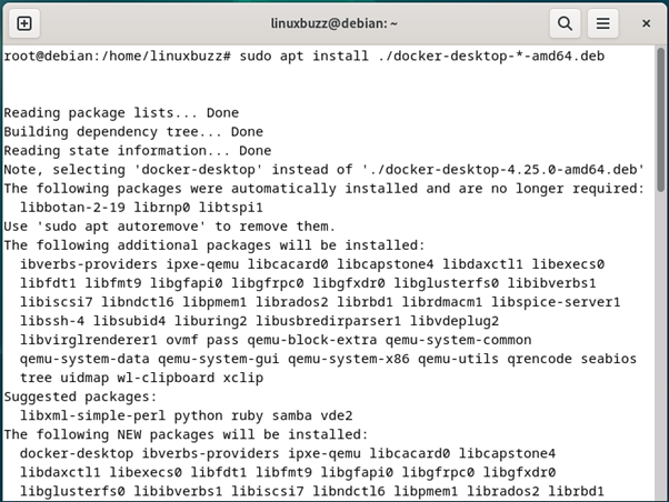 Install-Docker-Desktop-Debain12-Apt-Command