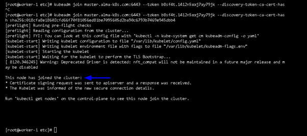 Join-Worker-Node-to-Kubernetes-Cluster-AlmaLinux9