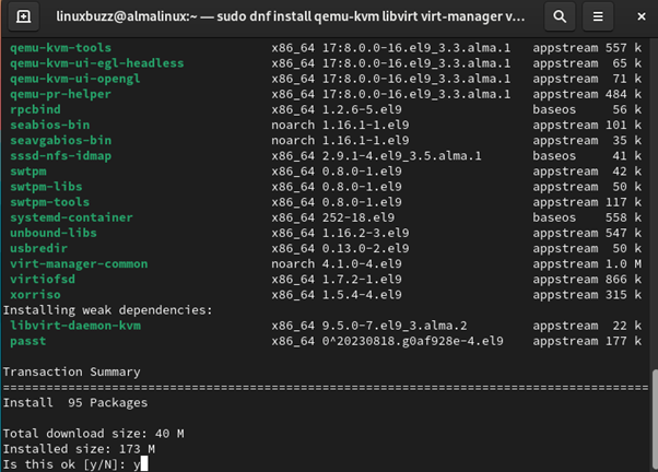 Install-KVM-on-rockylinux9-almalinux9