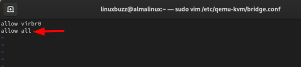 Qemu-KVM-Bridge-Conf-RockyLinux9-AlmaLinux9