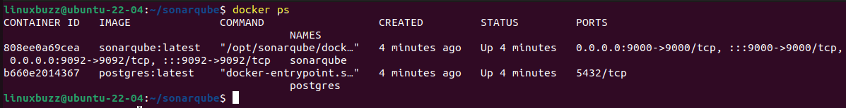 Verify-SonarQube-Postgres-Containers-Ubuntu-22-04